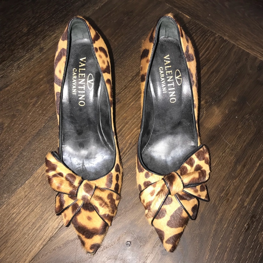 Valentino Leopard Heels